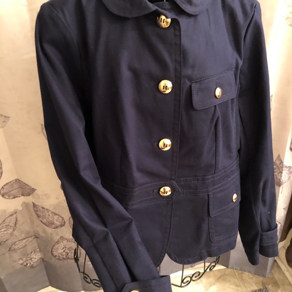 NEW Talbots Navy PeaCoat - Picture 3 of 4